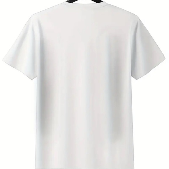 Strawberry Print Graphic T-Shirt XL Plus Size White Cotton Unisex - Picture 2 of 6